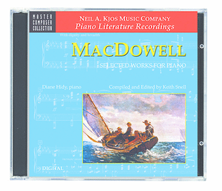 MacDowell: Selected Works for Piano (CD)