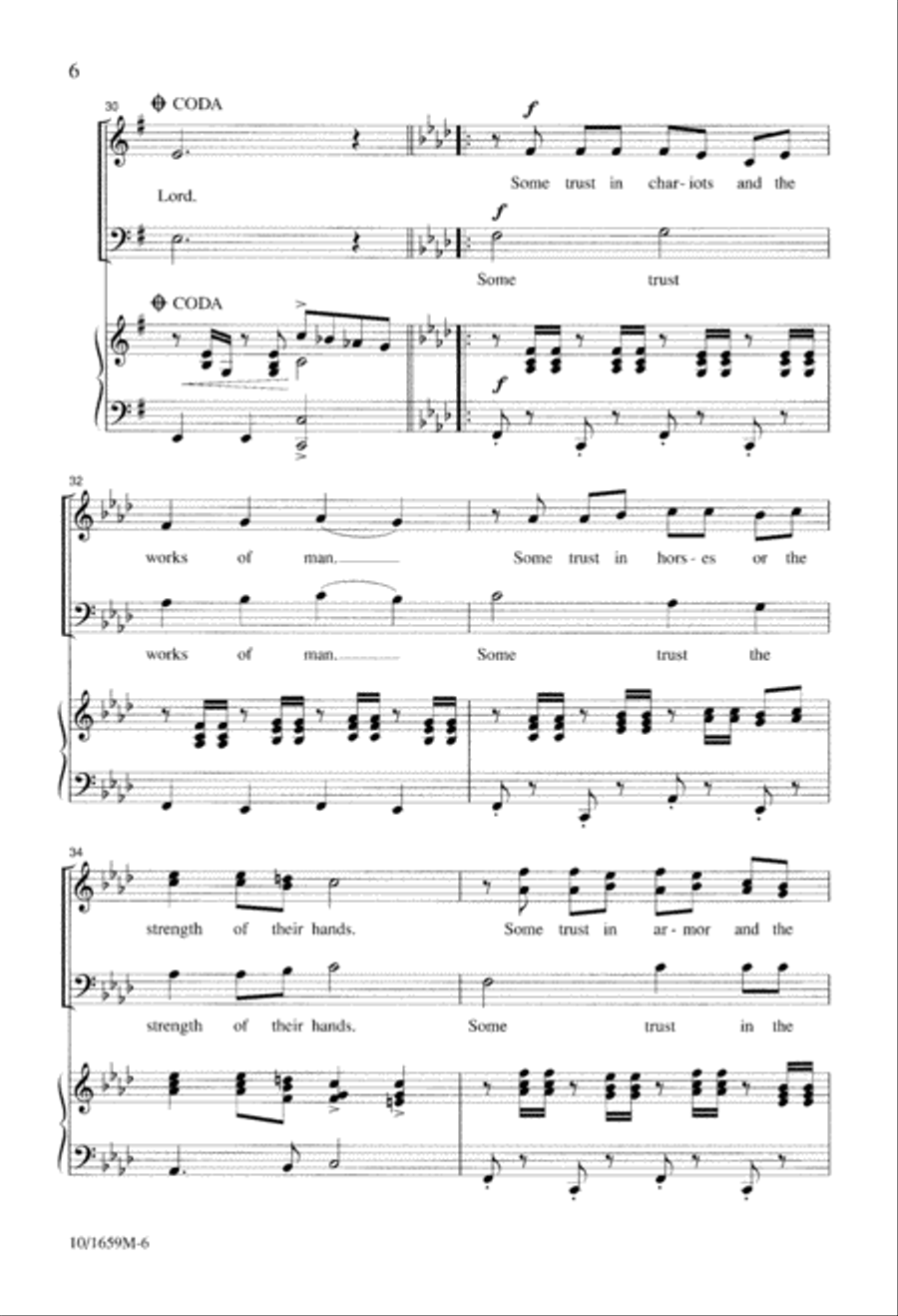 I Trust in the Lord 3-Part scores gallery preview page 6