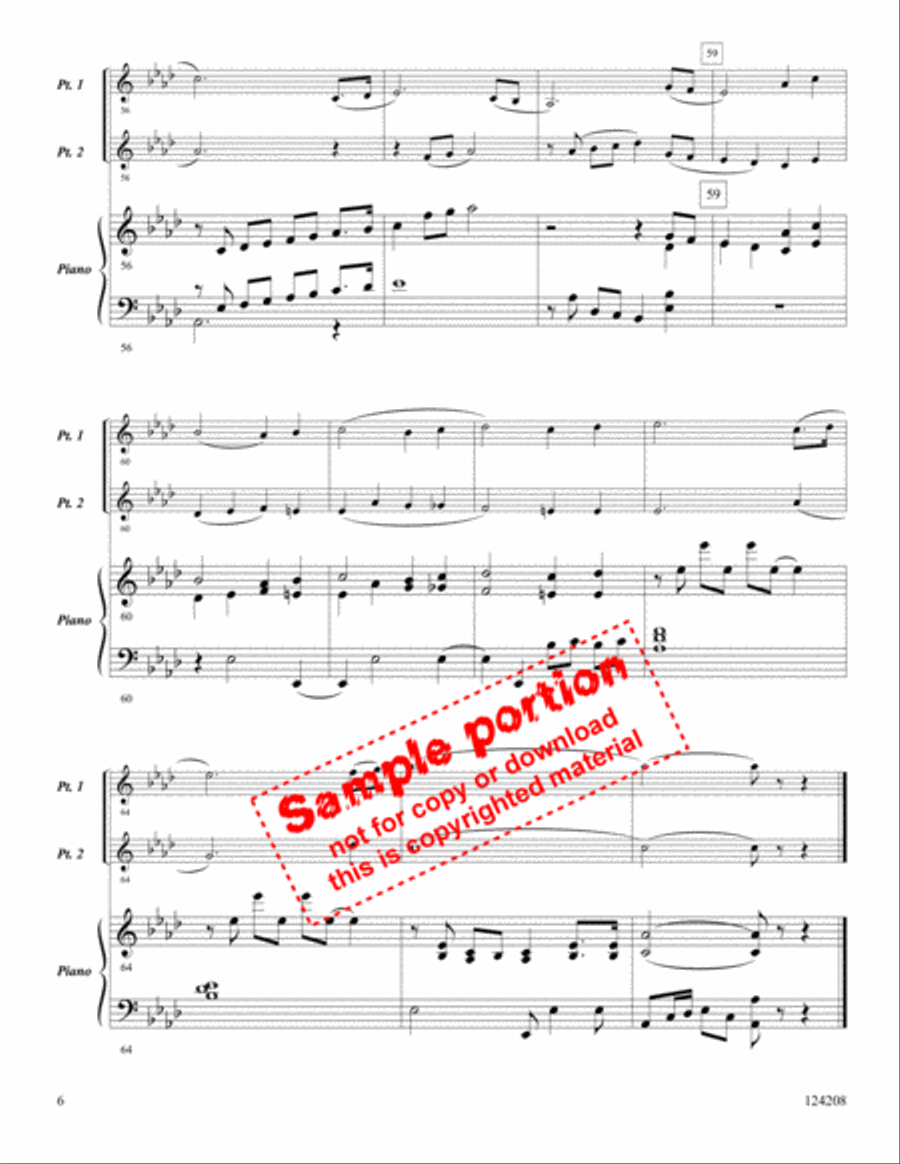 In The Sweet By and By Woodwind Duet scores gallery preview page 5