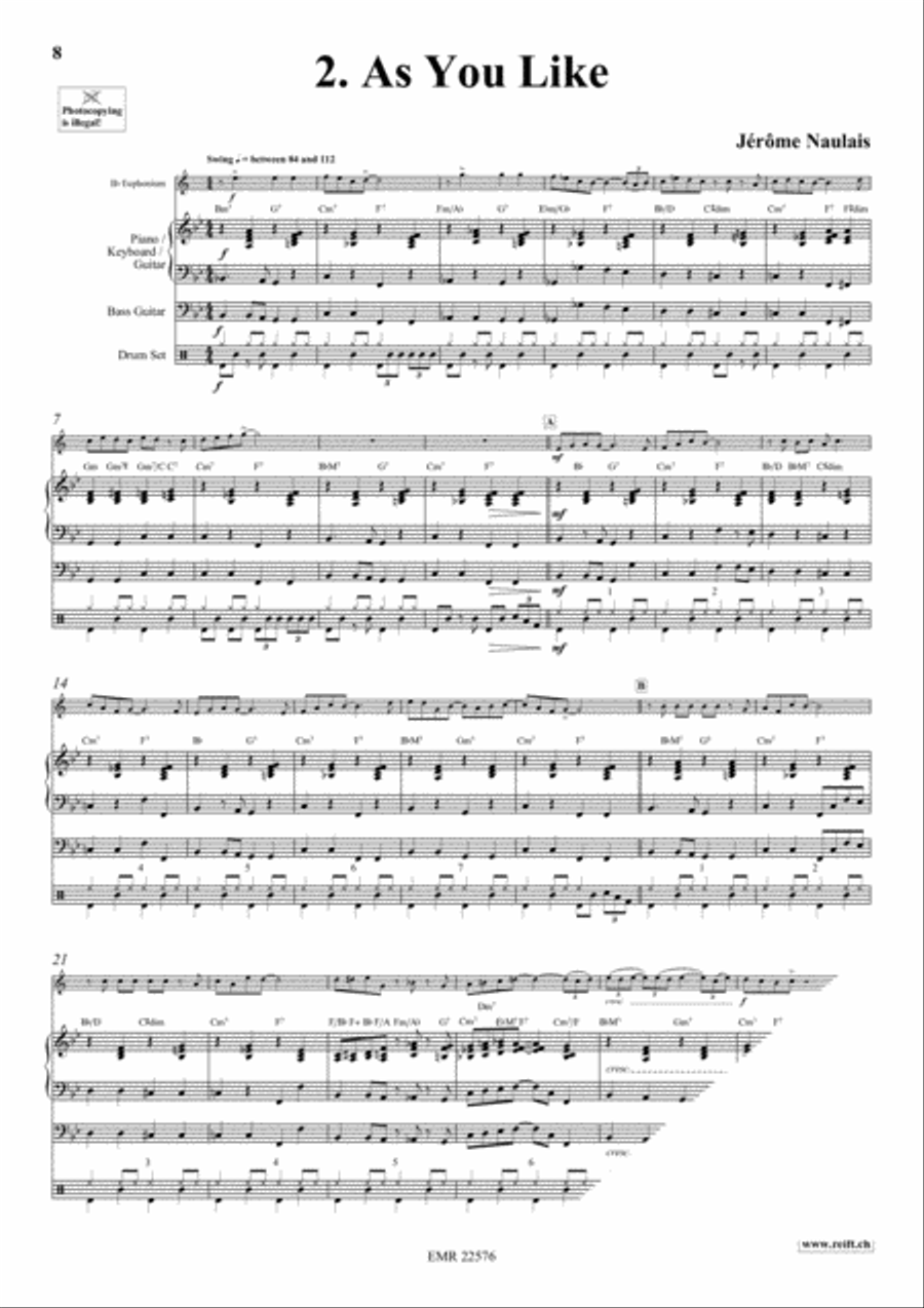 Play With Your Band Volume 1 Euphonium scores gallery preview page 4