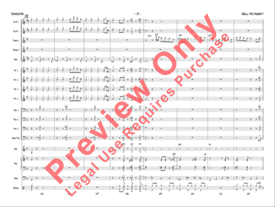 Well You Needn't Jazz Ensemble scores gallery preview page 20