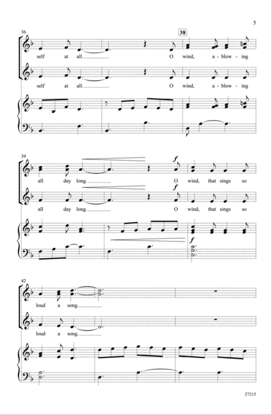 The Wind SSA scores gallery preview page 4