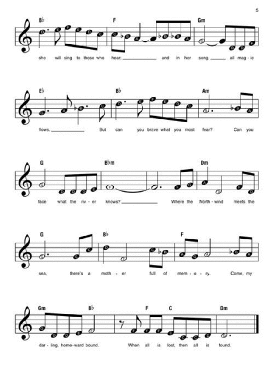 Beautiful Melodies Easy Piano scores gallery preview page 6