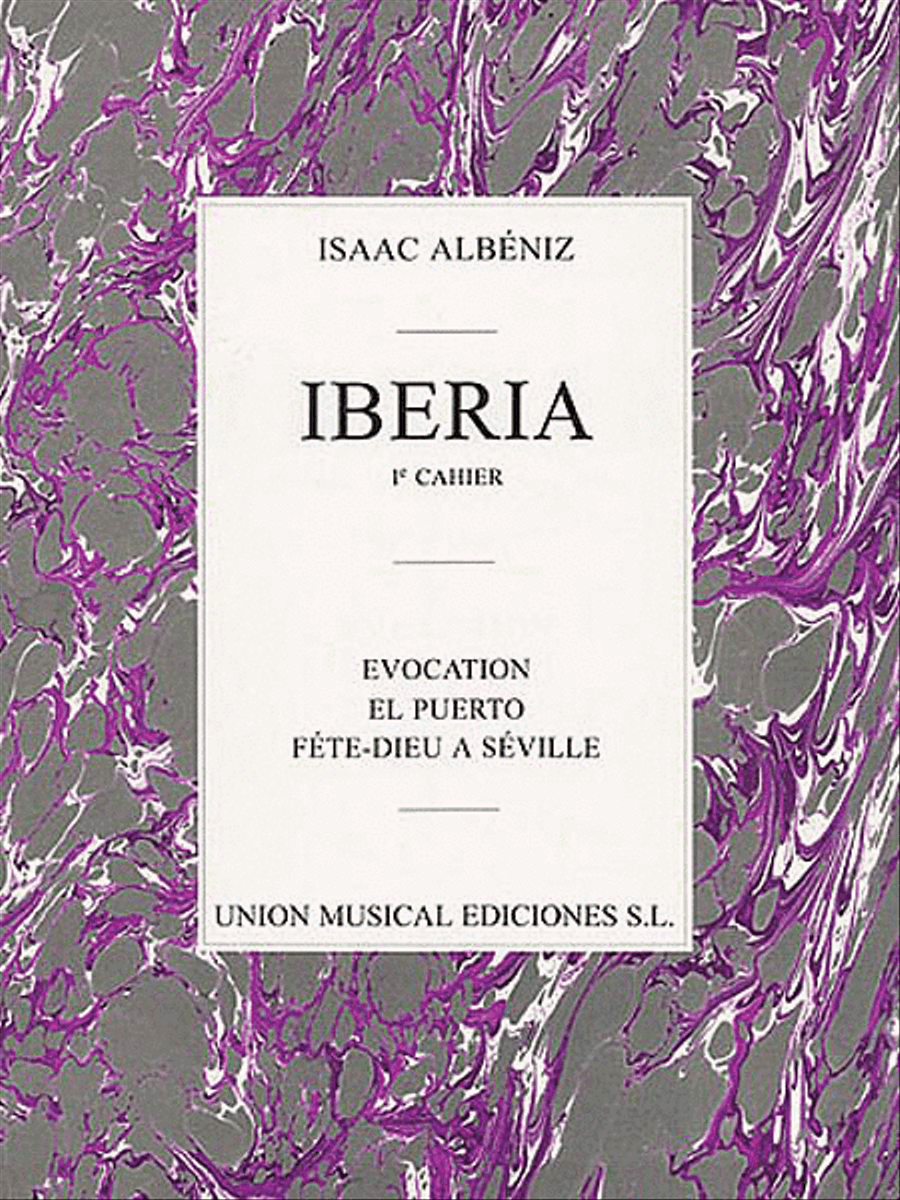 Albeniz: Iberia Volume 1 Piano Solo scores gallery preview page 1