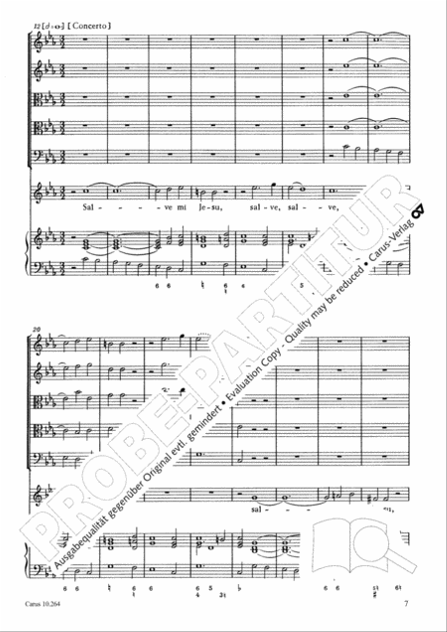 Salve mi, Jesu Salve mi, Jesu Soprano Voice scores gallery preview page 8