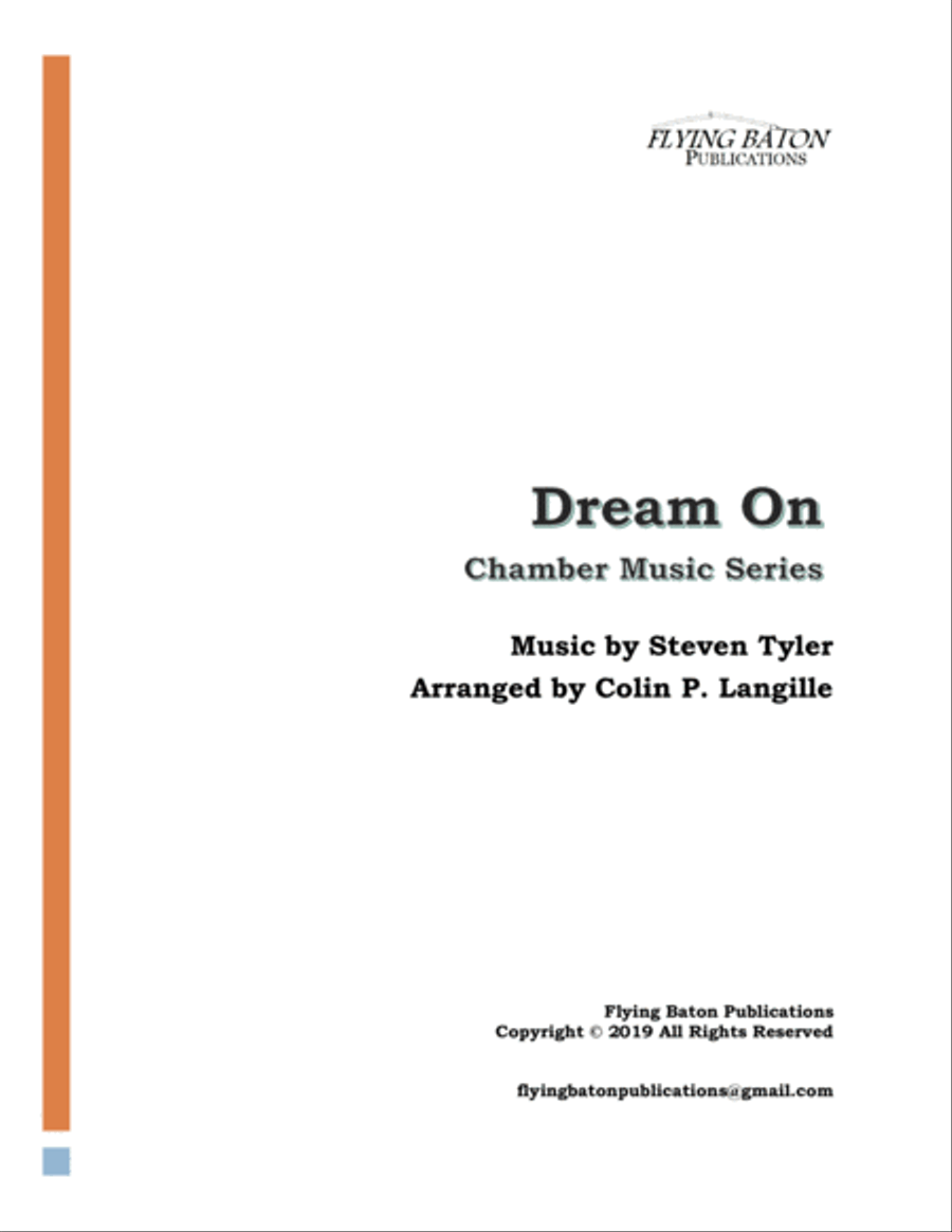 Dream On Large Ensemble scores gallery preview page 1
