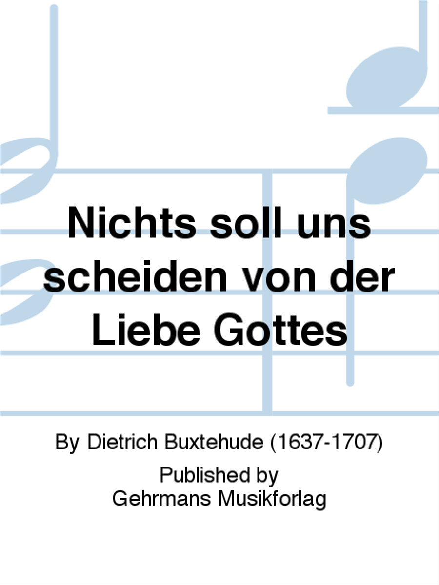 Nichts soll uns scheiden von der Liebe Gottes 3-Part scores gallery preview page 1