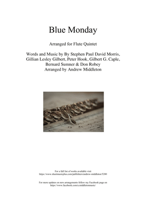 Book cover for Blue Monday