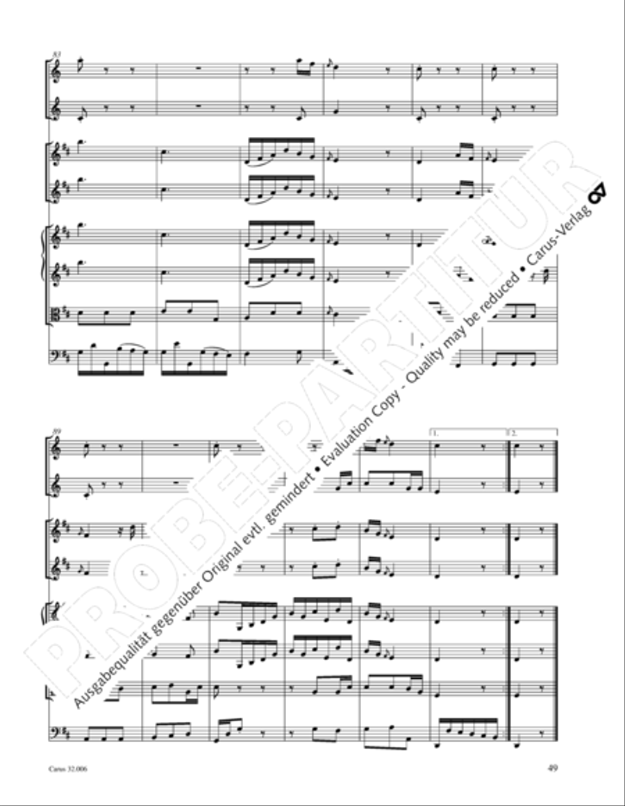 Gesamtausgabe Band 6 (Orchestermusik III: Sinfonien) Orchestra scores gallery preview page 66