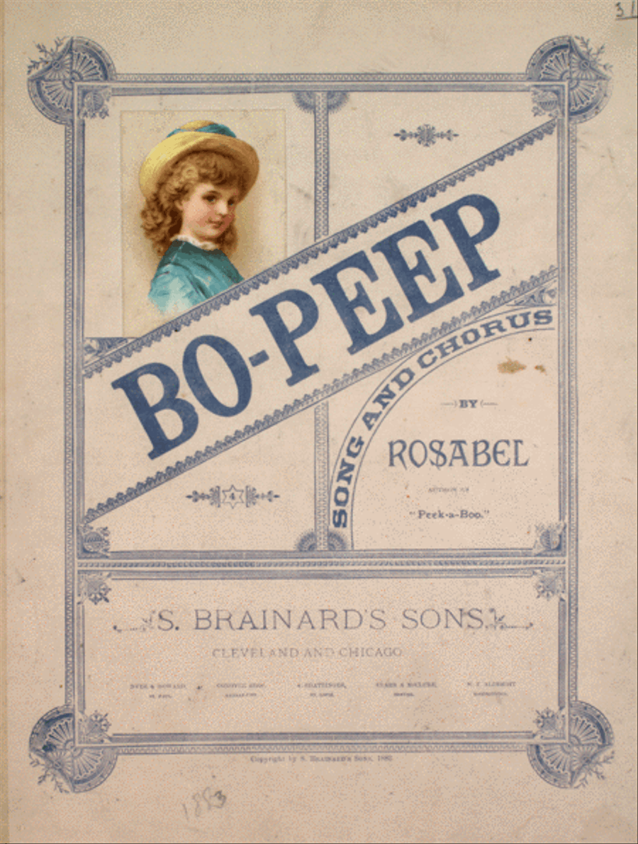 Bo-Peep. Song and Chorus Choir scores gallery preview page 1