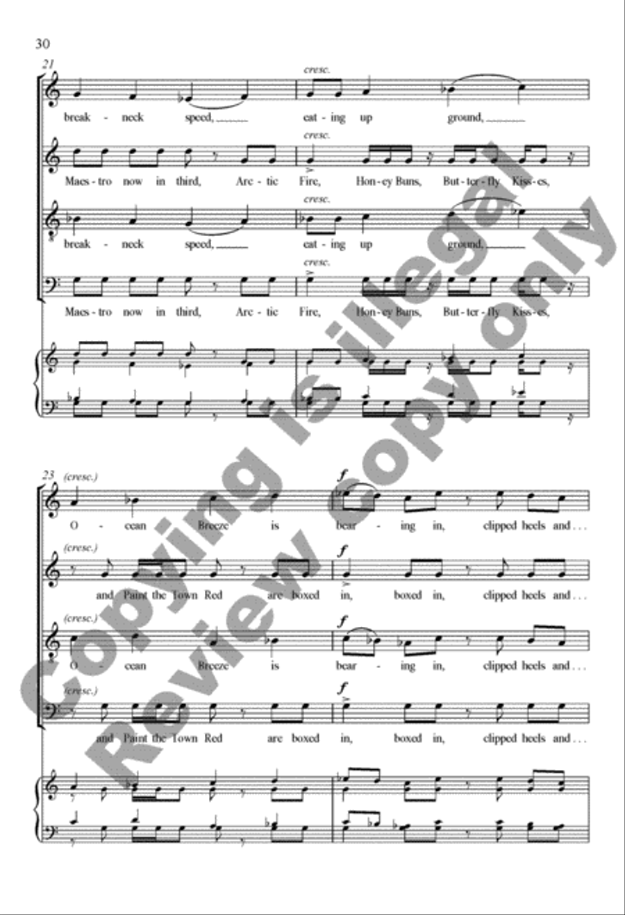 Due South (Complete Collection) 4-Part scores gallery preview page 30
