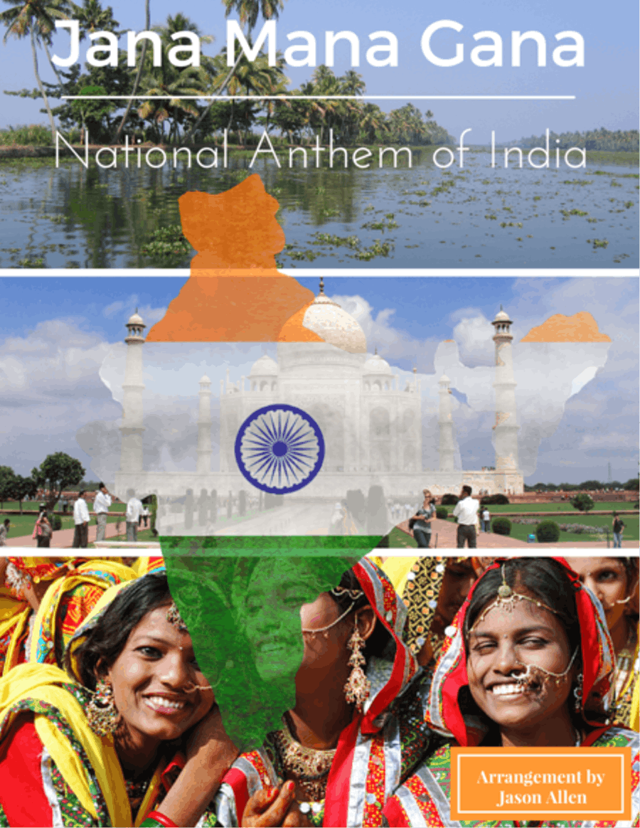 Jana Mana Gana Voice scores gallery preview page 1