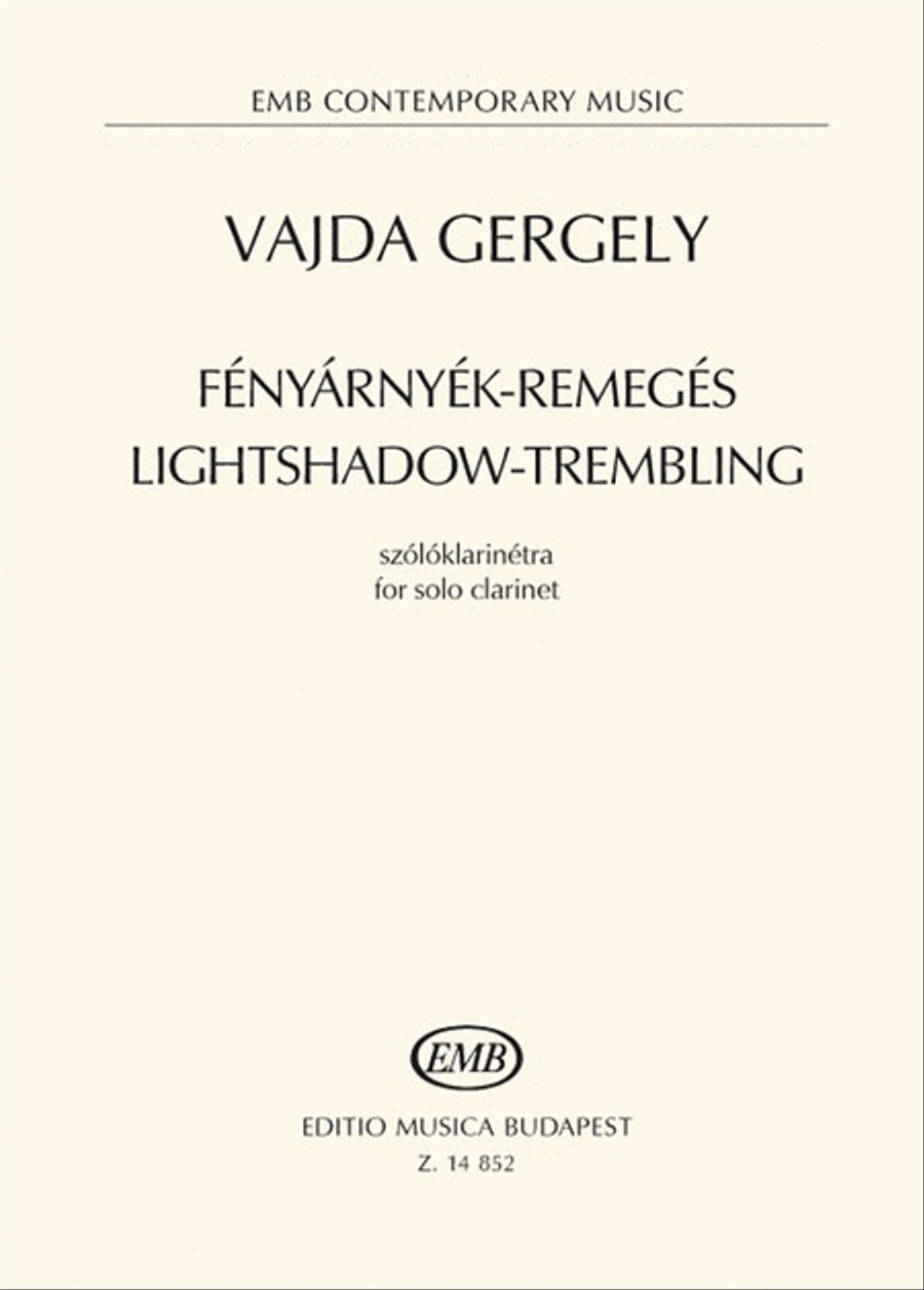 Lightshadow-Trembling Clarinet Solo scores gallery preview page 1