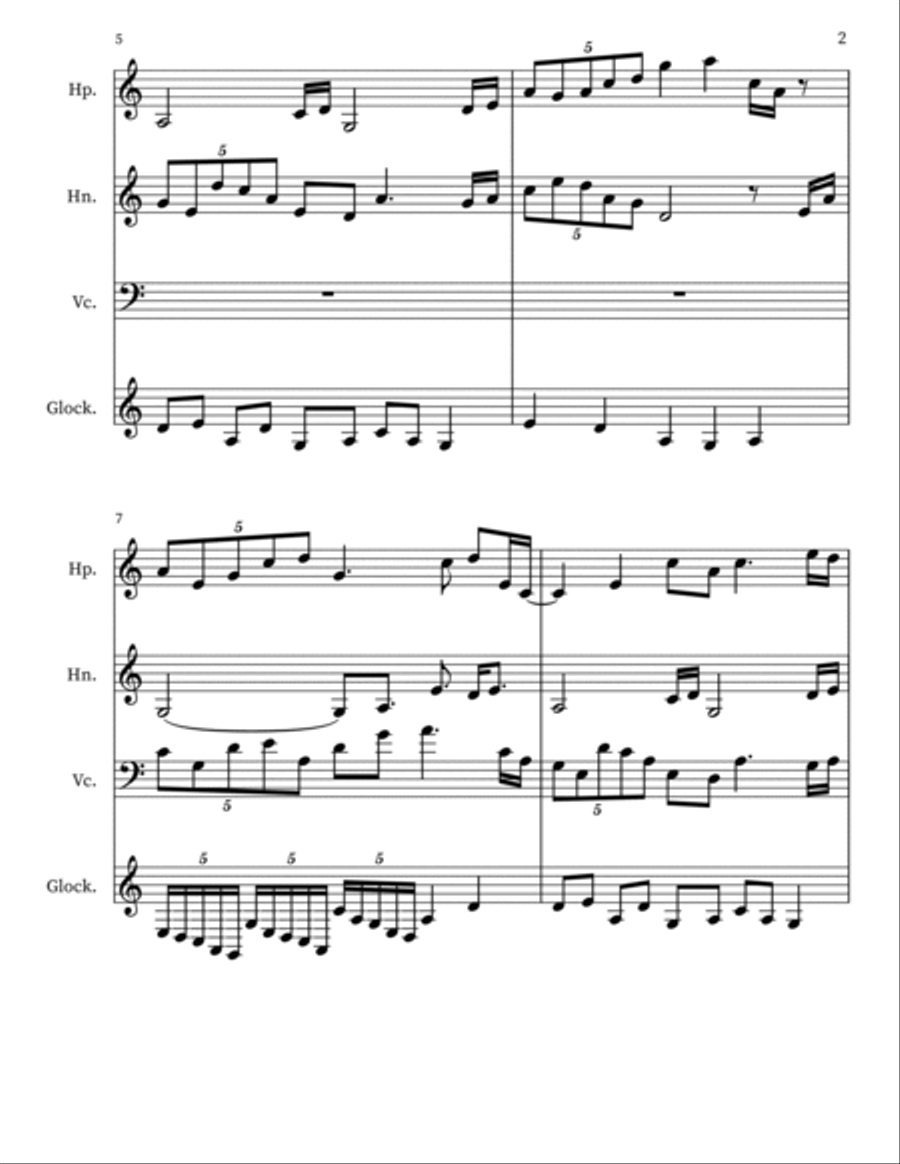 Aardvark 6 Aardvark 6 Small Ensemble scores gallery preview page 2