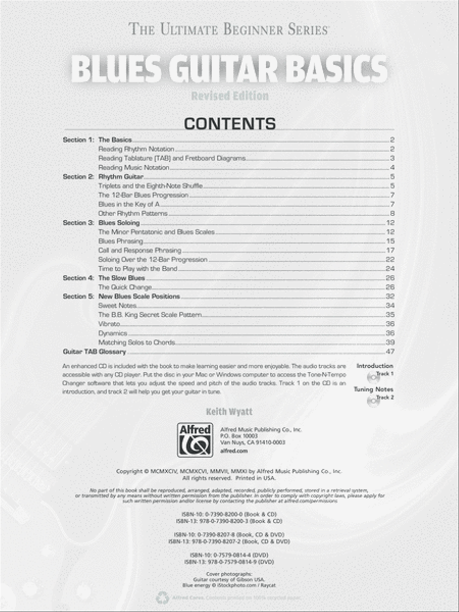 Ultimate Beginner Blues Guitar Basics Electric Guitar scores gallery preview page 7
