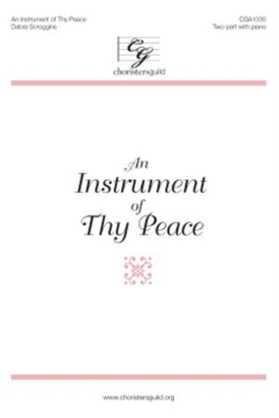 An Instrument of Thy Peace image number null