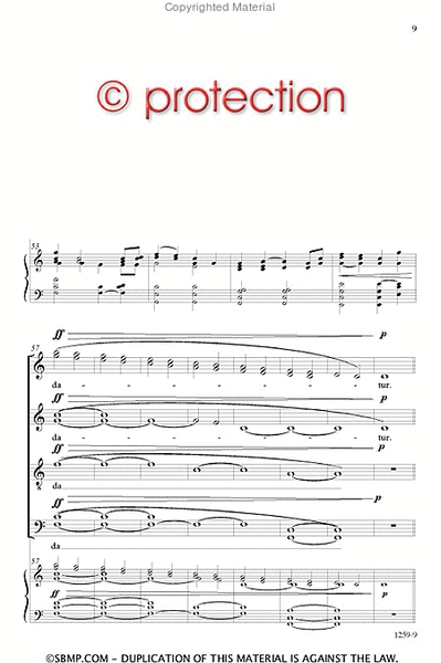 O sacrum convivium - SATB divisi a cappella Octavo image number null