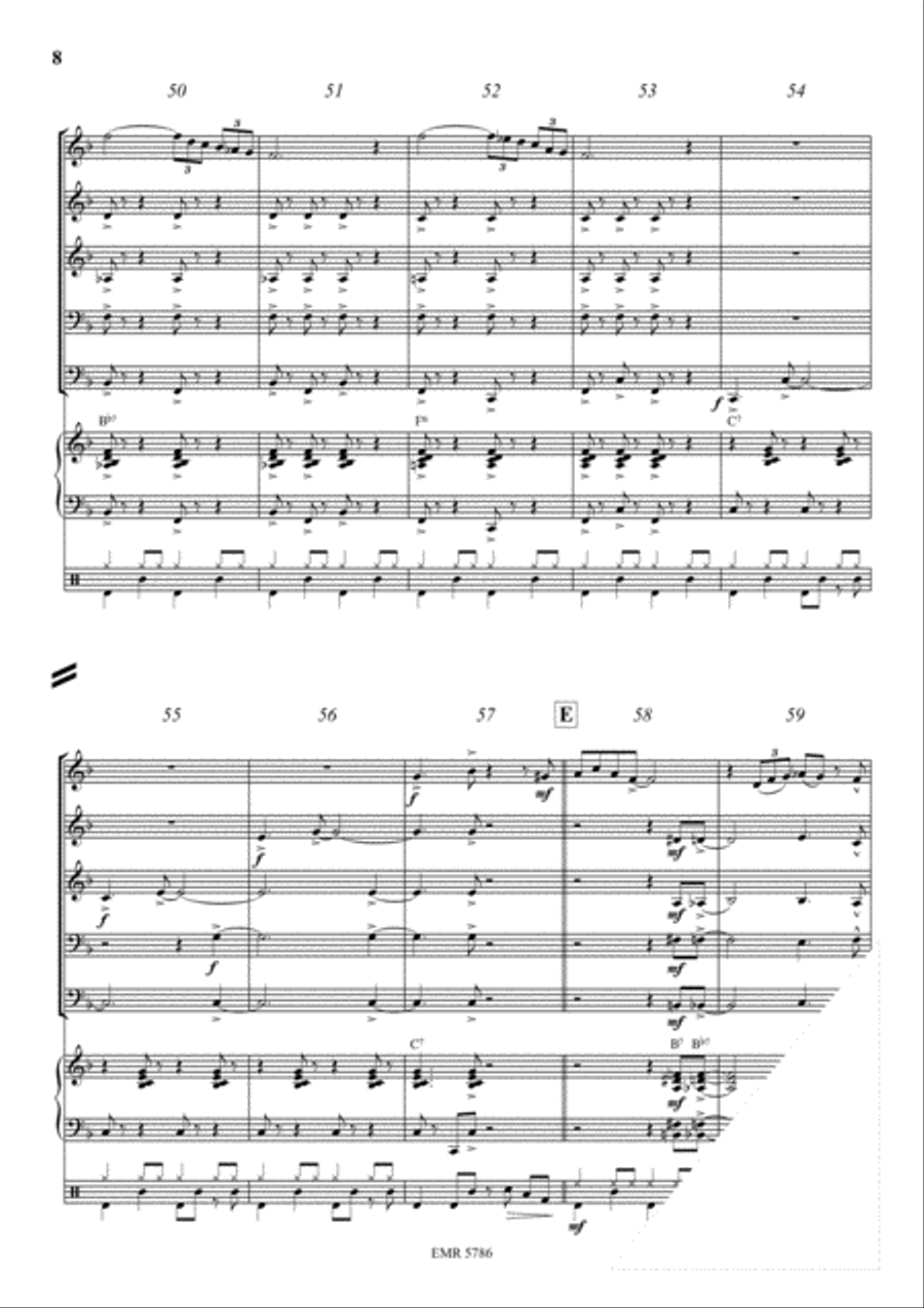 St. Louis Blues Concert Band scores gallery preview page 8