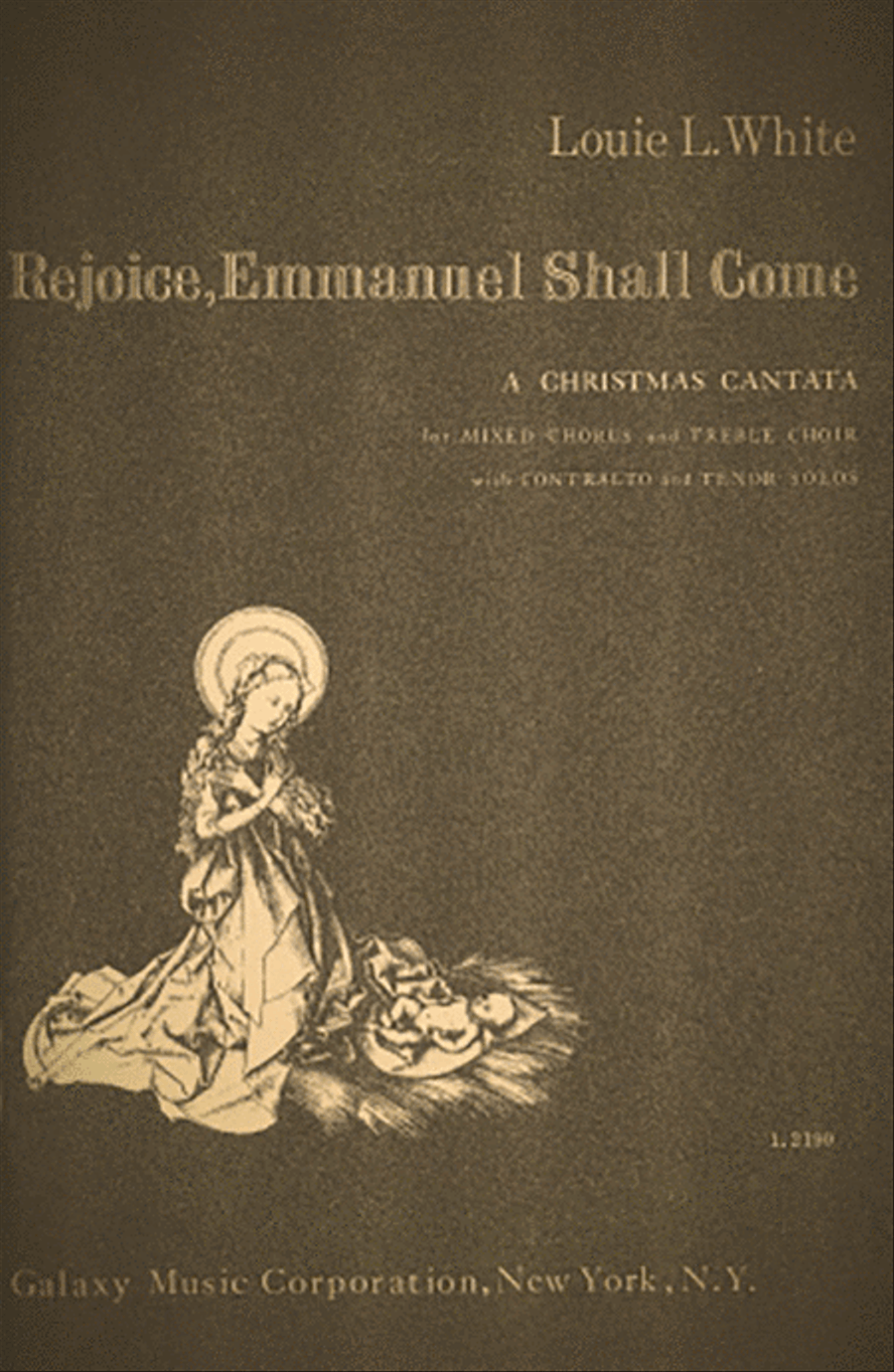 Rejoice, Emmanuel Shall Come 4-Part scores gallery preview page 1