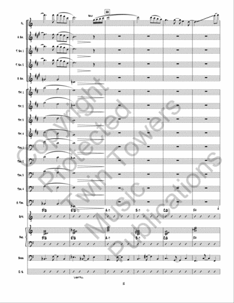 Summerland Key Summerland Key Jazz Ensemble scores gallery preview page 13