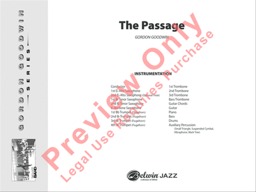 The Passage The Passage Jazz Ensemble scores gallery preview page 2