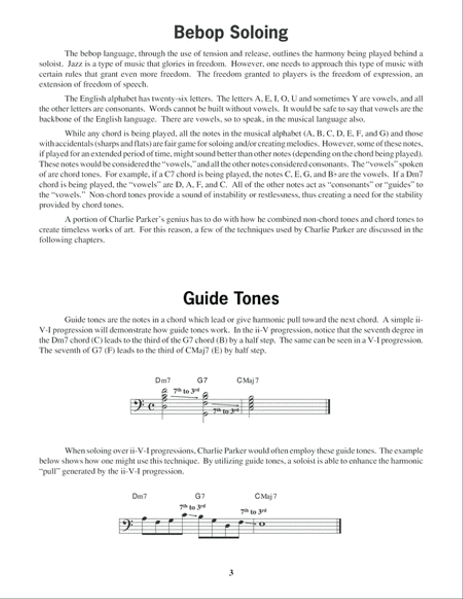 Essential Jazz Lines in the Style of Charlie Parker, Trombone Edition image number null