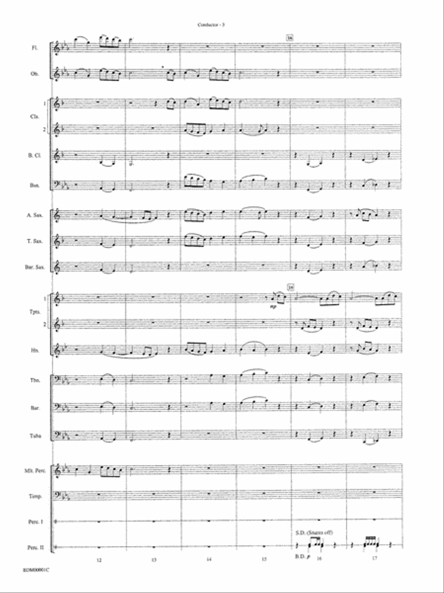 Annabel Lee: Score Concert Band scores gallery preview page 5