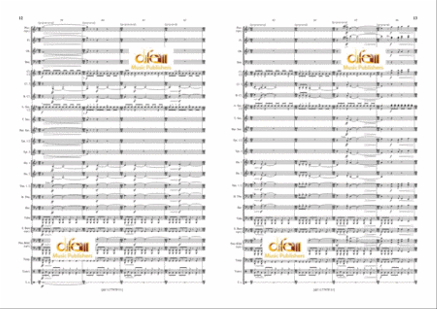 Conan the Barbarian - Anvil of CRom Concert Band scores gallery preview page 7
