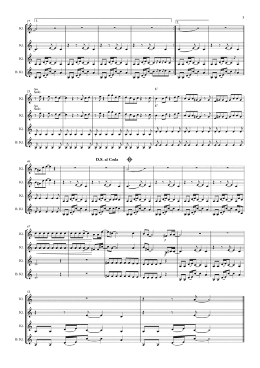 Come Together Come Together Woodwind Trio scores gallery preview page 3