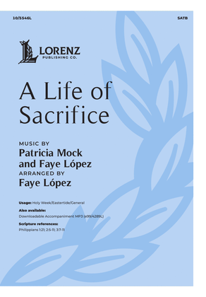 Book cover for A Life of Sacrifice