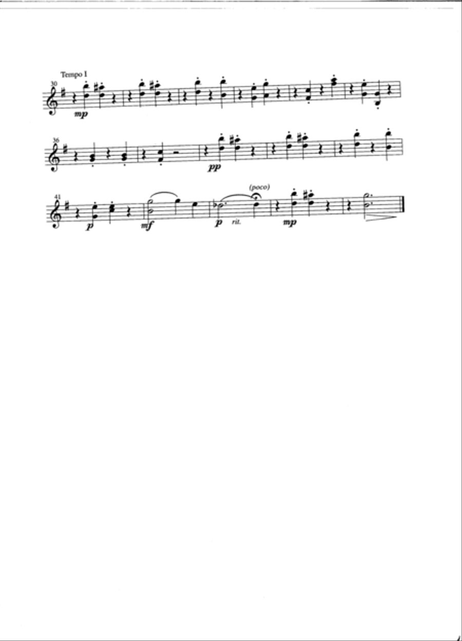 Indian Summer (Victor Herbert) String Quartet scores gallery preview page 4