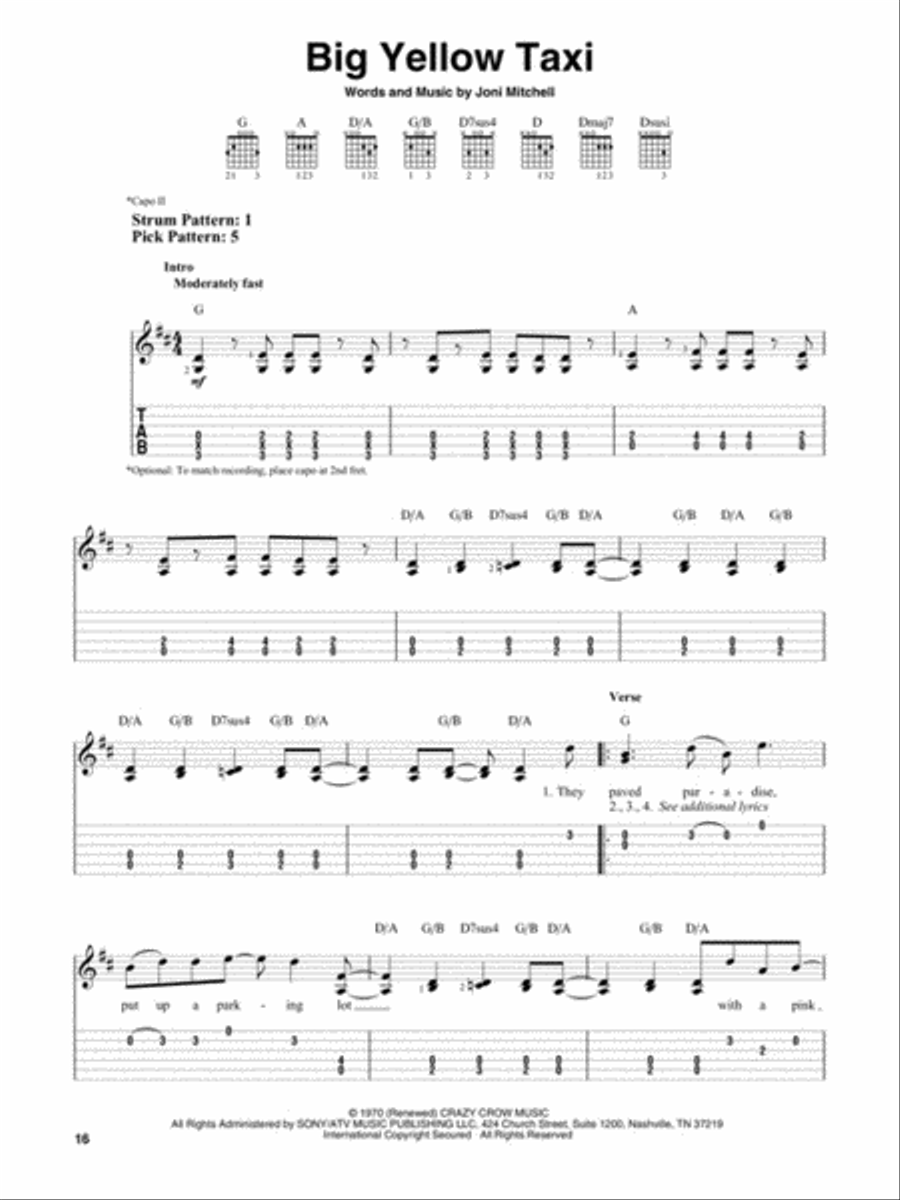 Folk Pop Songs Folk Pop Songs Acoustic Guitar scores gallery preview page 4