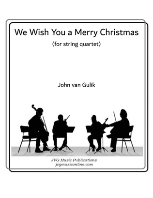 We Wish You a Merry Christmas - String Quartet