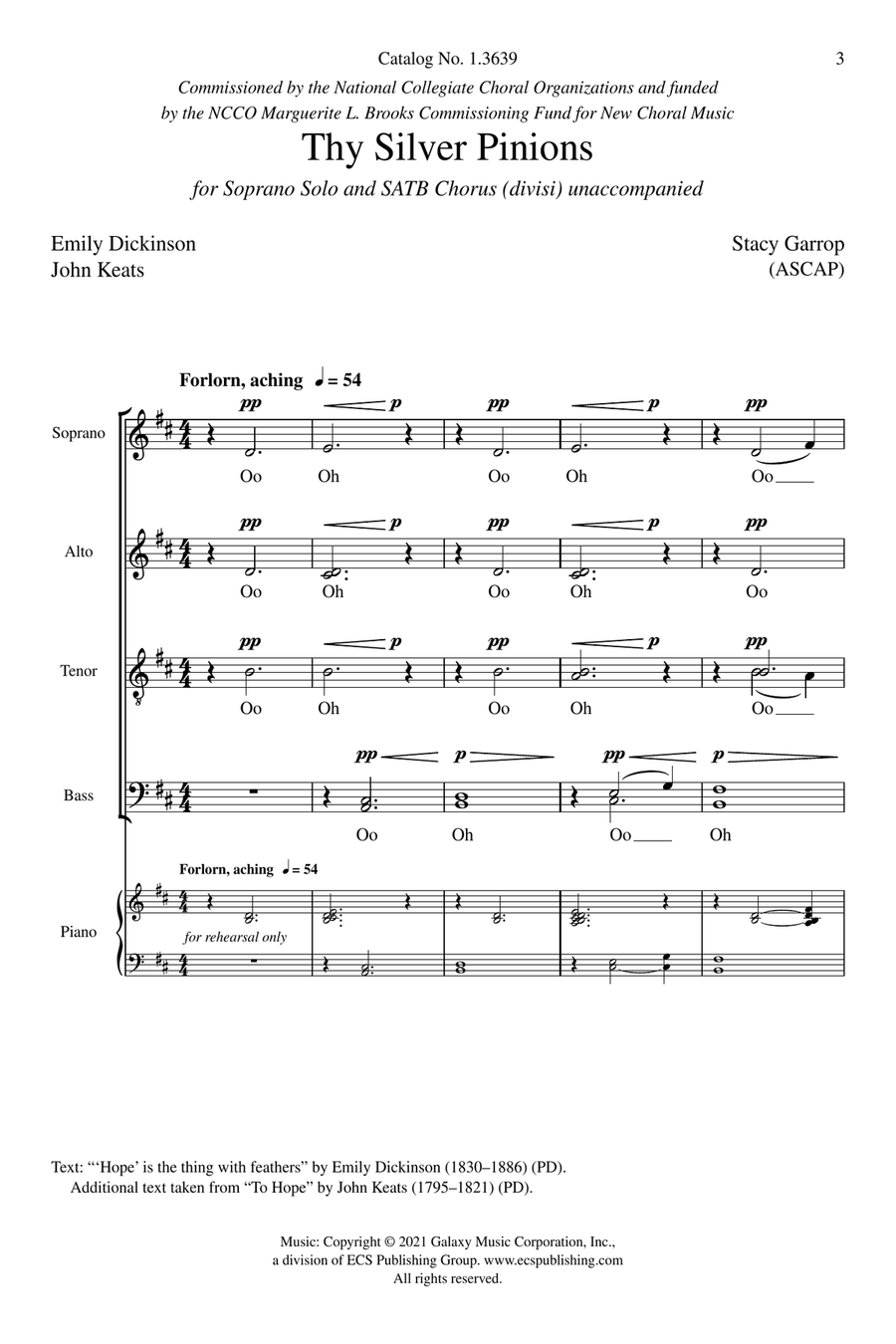 Thy Silver Pinions Divisi scores gallery preview page 2