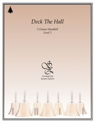 Book cover for Deck The Hall (3 octave handbells)