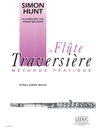 Book cover for Hunt Flute Traversiere Methode Pratique Flute Book