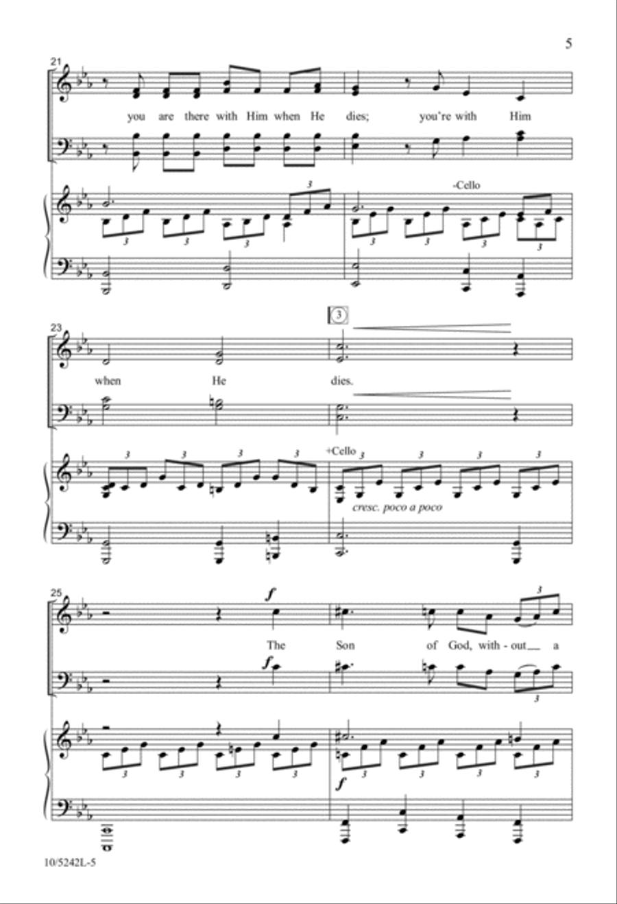 You Are There You Are There 4-Part scores gallery preview page 5