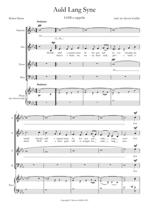 Auld Lang Syne (SATB a cappella)