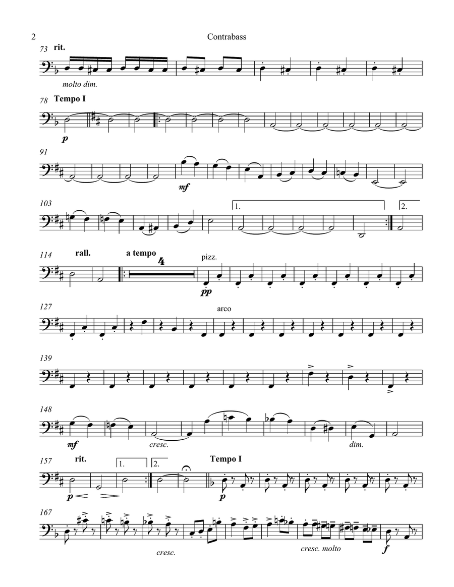 Norwegian Dance #1 String Orchestra scores gallery preview page 2