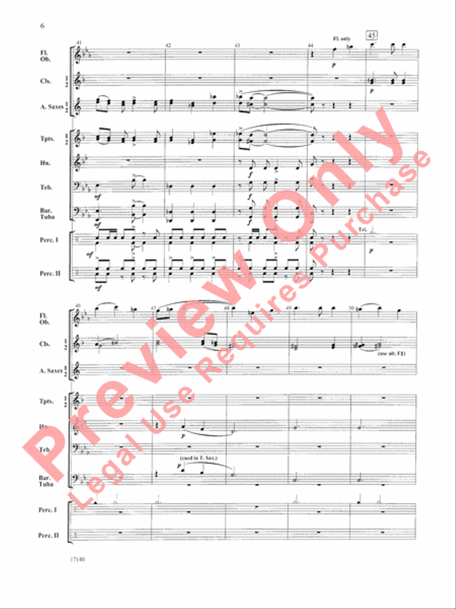 Plaza de Toros Plaza de Toros Concert Band scores gallery preview page 7