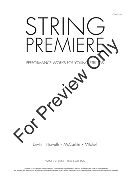 String Premiere - Score image number null