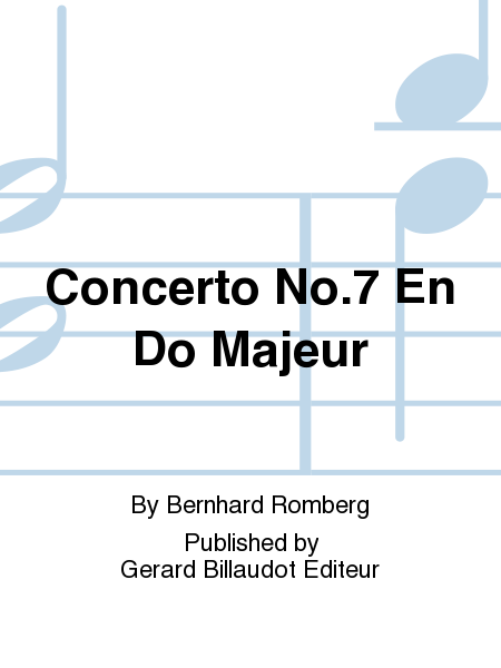 Concerto No. 7 En Do Majeur