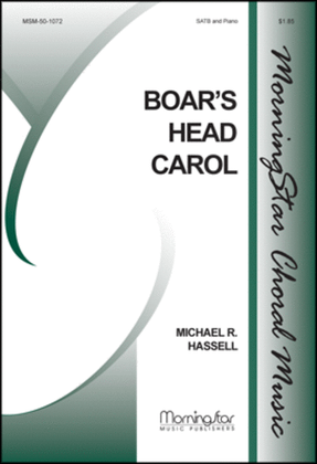 Book cover for Boar's Head Carol