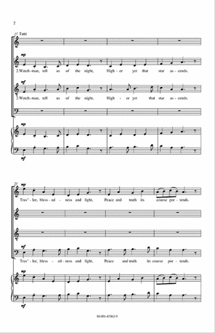 An Appalachian Epiphany 4-Part scores gallery preview page 3