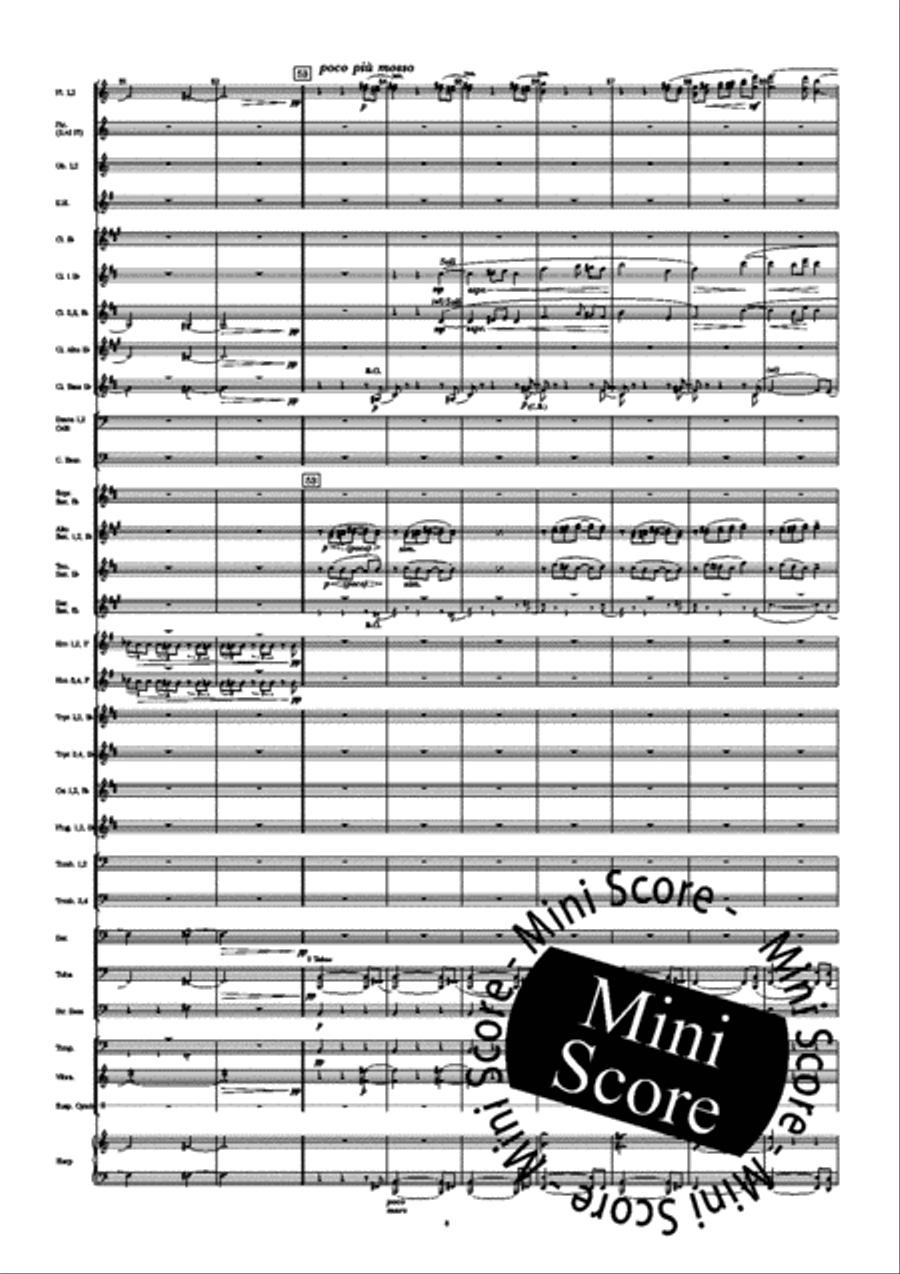 Fourth Symphony Fourth Symphony Concert Band scores gallery preview page 16