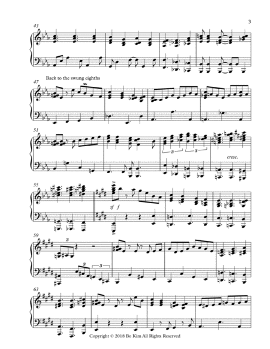 What A Friend We Have In Jesus Piano Solo scores gallery preview page 3