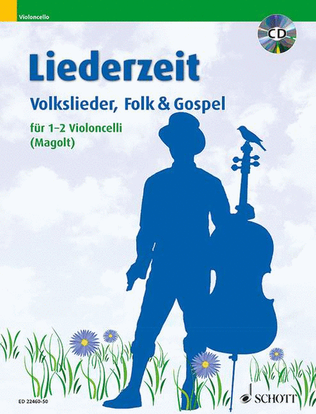Book cover for Liederzeit: Volkslieder, Folk & Gospel