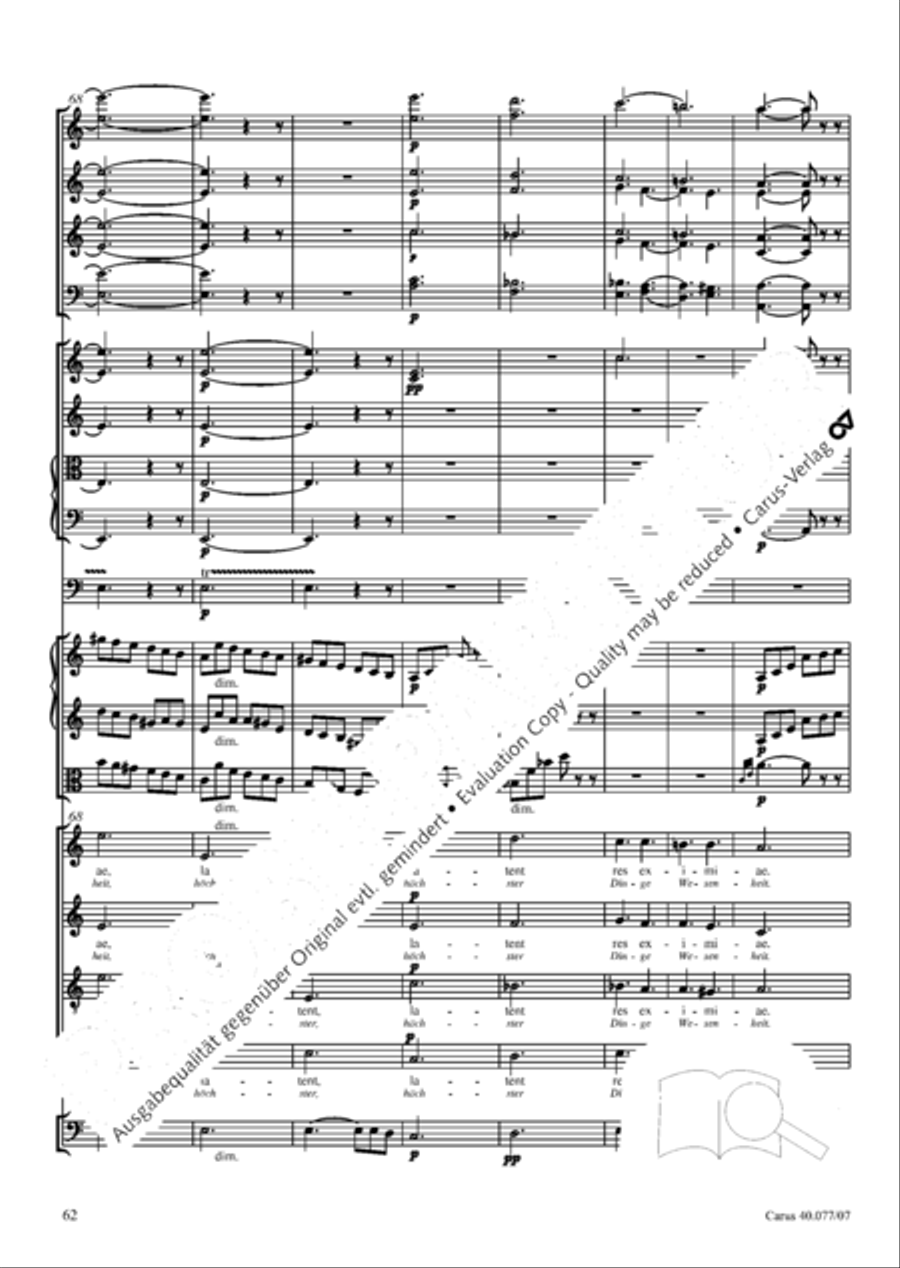 Lauda Sion 4-Part scores gallery preview page 75