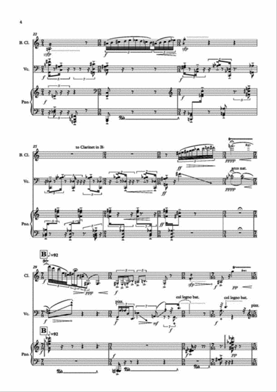 Juegos Prohibidos Clarinet scores gallery preview page 5