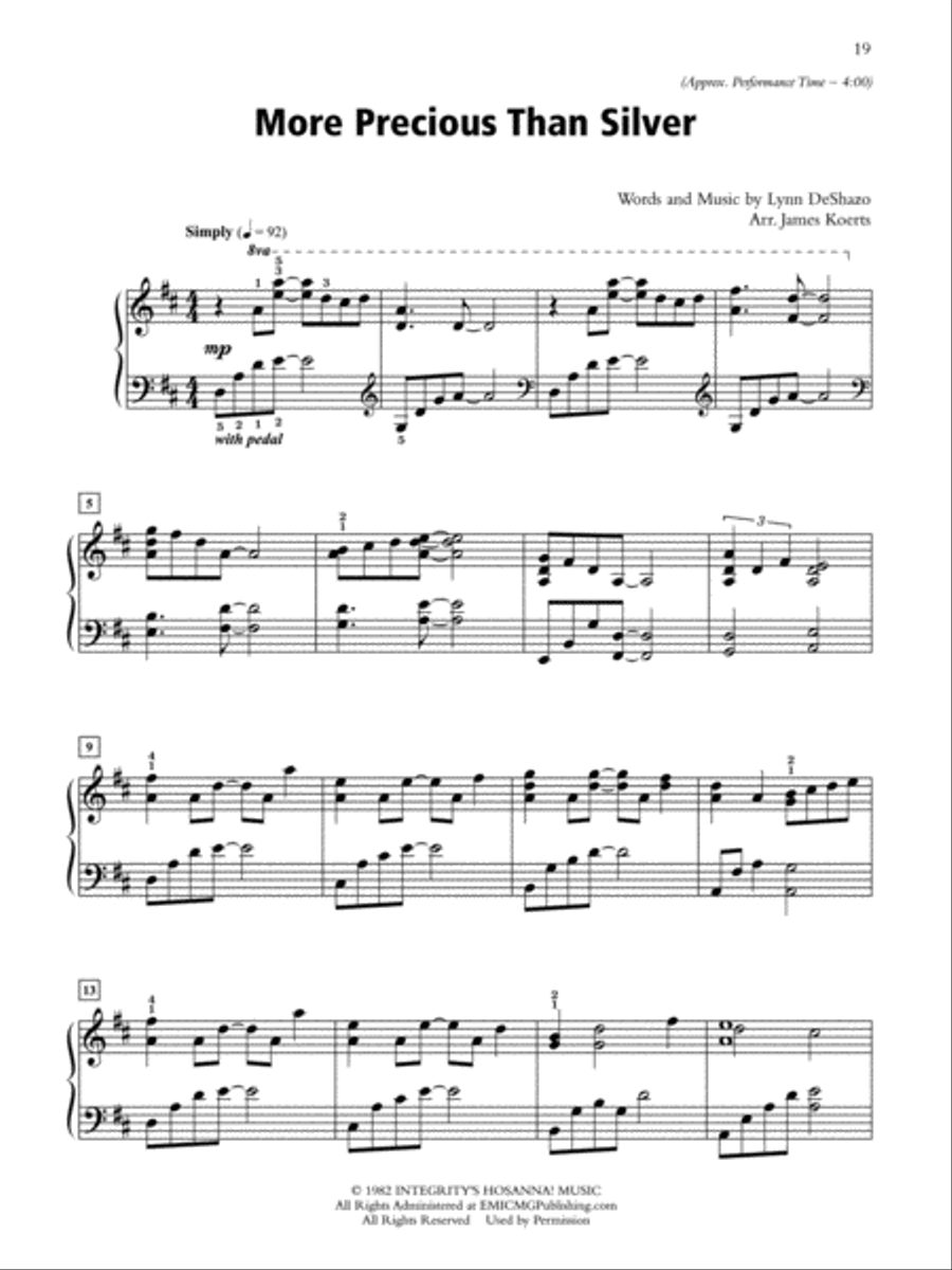Wondrous Praise, Book 1 Piano Solo scores gallery preview page 5
